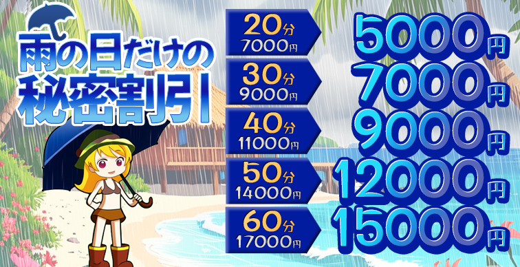 雨の日日本